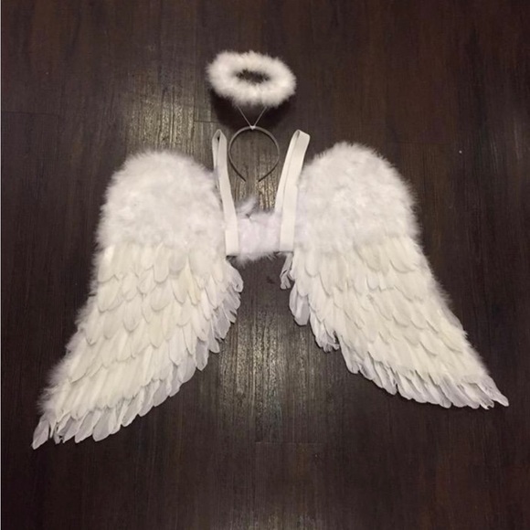 Angel wings & halo costume Touch of Nature Halloween cosplay fashion nova 👼 - Picture 4 of 5
